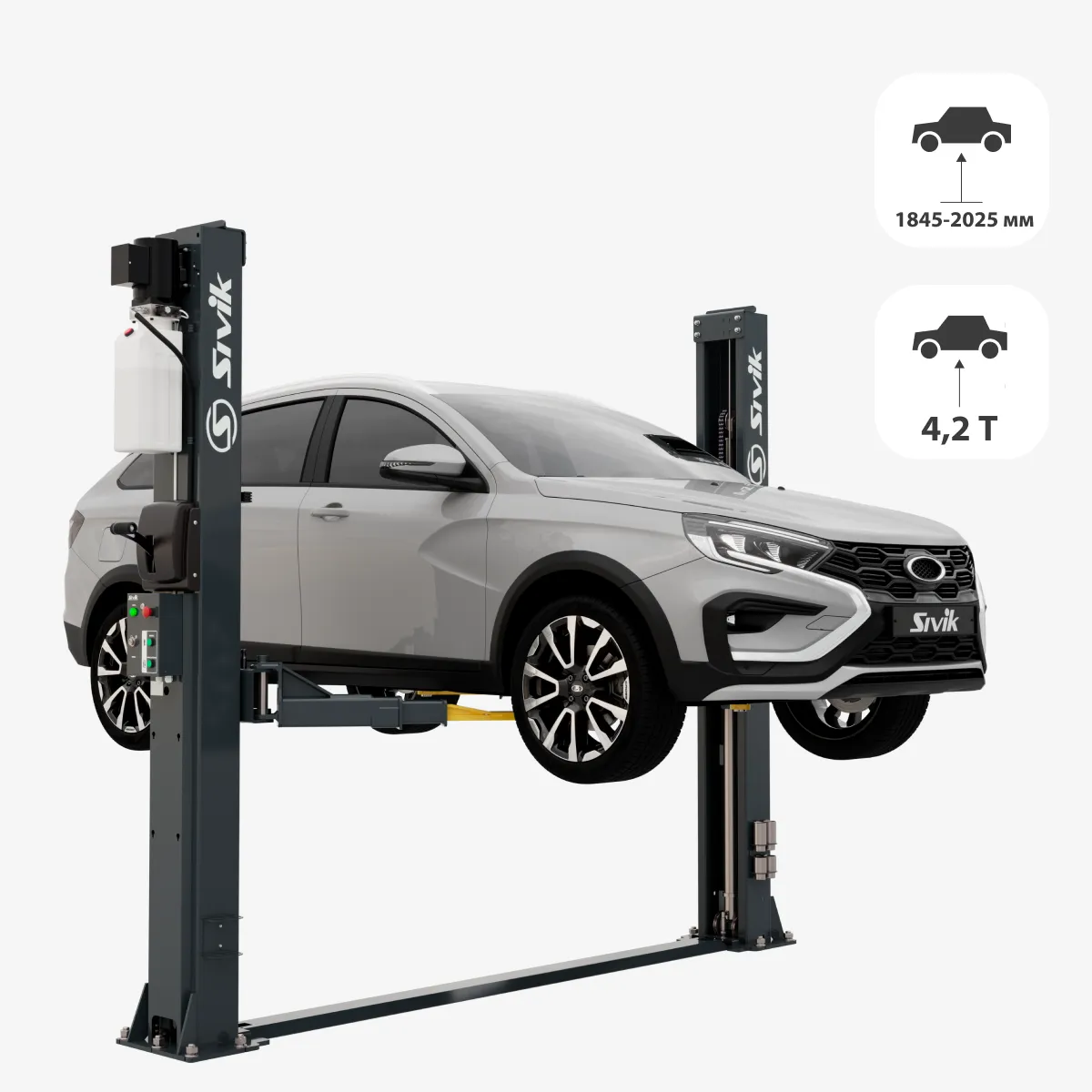 ШИРОКИЙ ОХВАТ ОБСЛУЖИВАЕМЫХ АВТОМОБИЛЕЙ