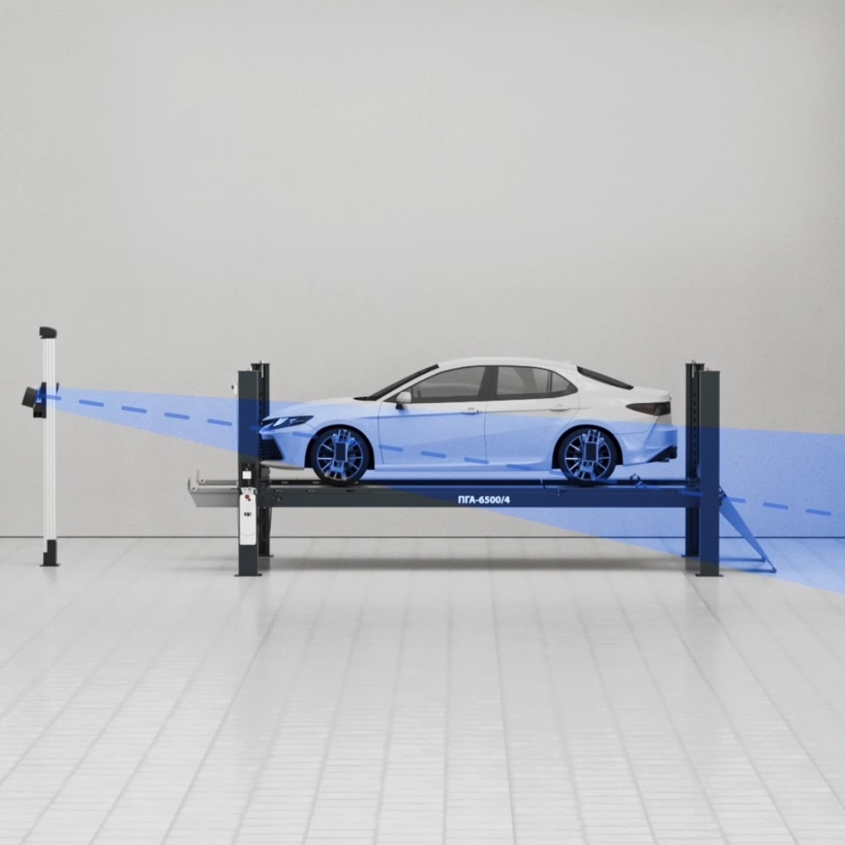 Автоматическое слежение за подъемником